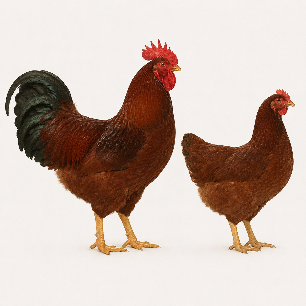 Rhode Island Red breed photo