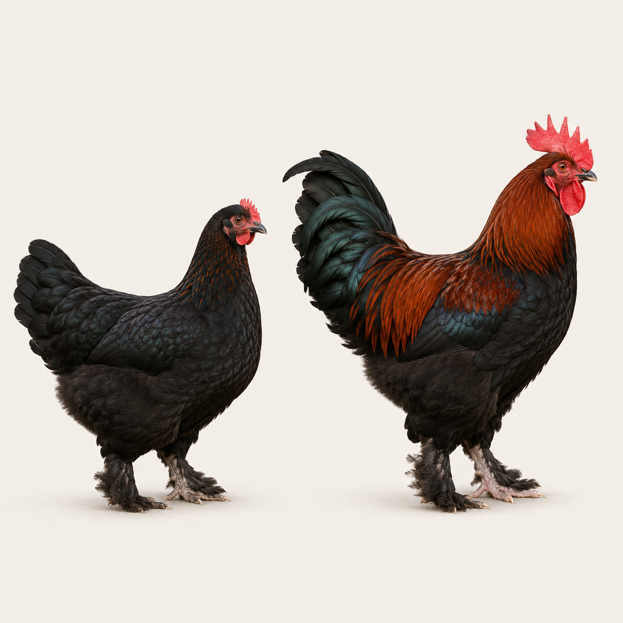 Marans - Black Copper breed photo